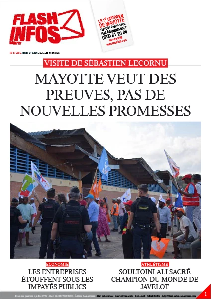 Flash infos Mayotte du Jeudi 27 août 2026