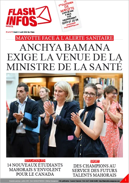 Flash infos Mayotte du Mardi 11 août 2026
