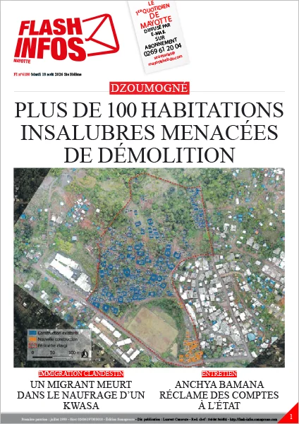 Flash infos Mayotte du Mardi 18 août 2026