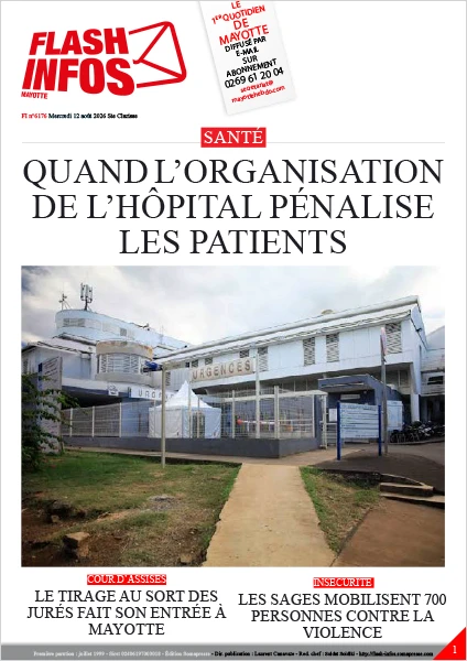 Flash infos Mayotte du Mercredi 12 août 2026