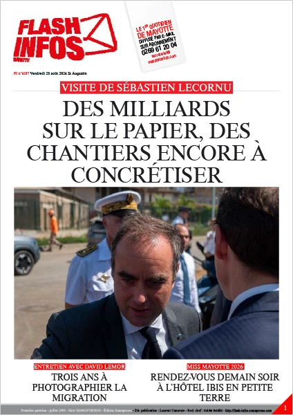 Flash infos Mayotte du Vendredi 28 août 2026
