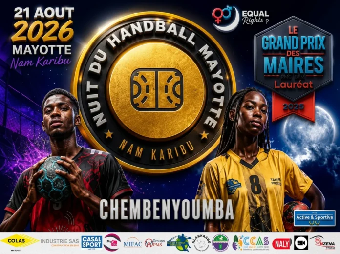 La Nuit du Handball réunit plus de 1 000 spectateurs à M’tsangamouji