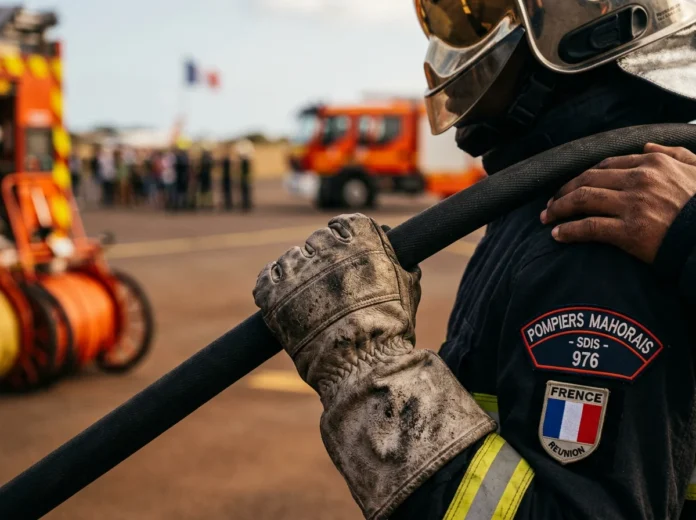 Les pompiers mahorais reviennent avec une expérience hors norme
