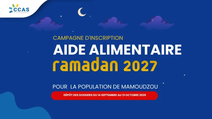 Mamoudzou : les inscriptions à l’aide alimentaire pour le Ramadan 2027 ouvriront en septembre