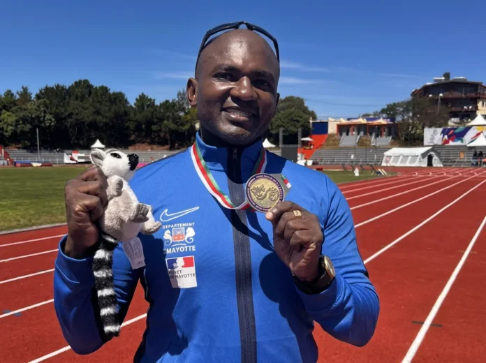 Soultoini Ali sacré champion du monde Masters du javelot à Daegu