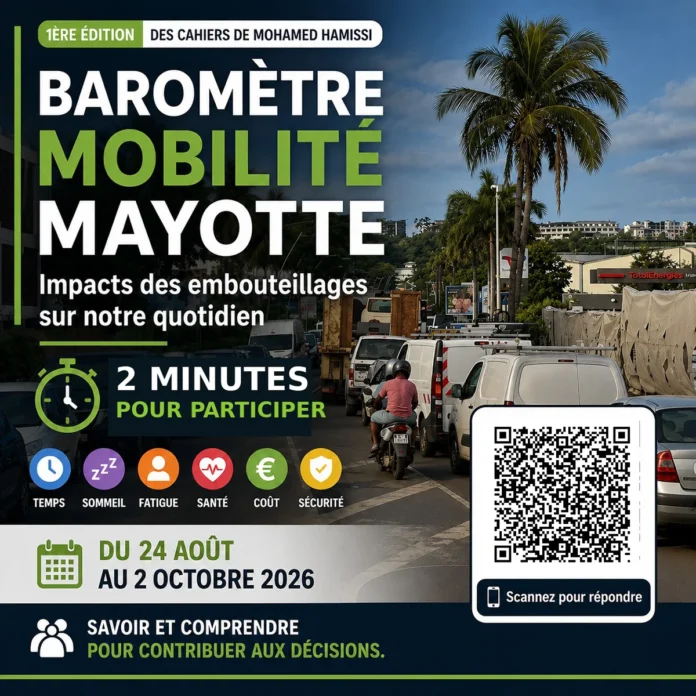 Un baromètre pour mesurer l’impact des embouteillages à Mayotte Un baromètre pour mesurer l’impact des embouteillages à Mayotte