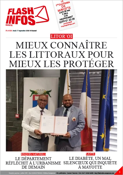 Flash infos Mayotte du Jeudi 17 septembre 2026