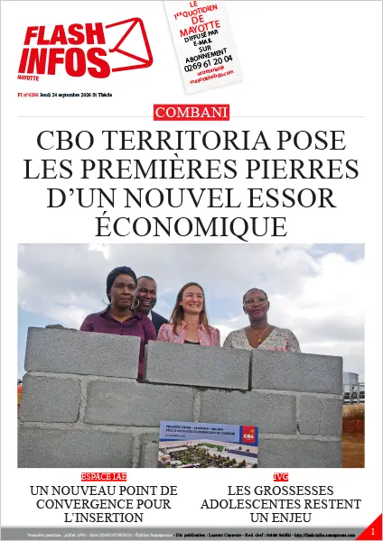 Flash infos Mayotte du Jeudi 24 septembre 2026