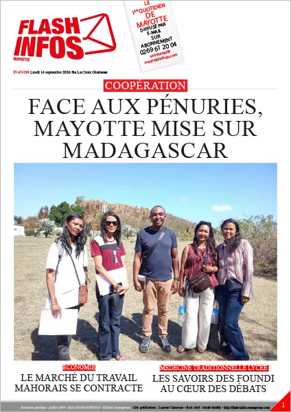 Flash infos Mayotte du Lundi 14 septembre 2026