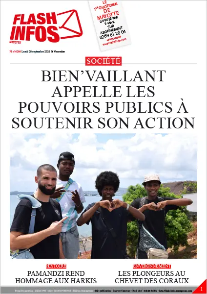 Flash infos Mayotte du Lundi 28 septembre 2026