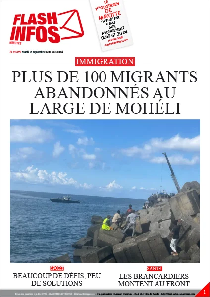 Flash infos Mayotte du Mardi 15 septembre 2026