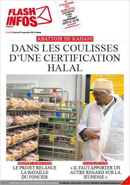 Flash infos Mayotte du Mercredi 30 septembre 2026
