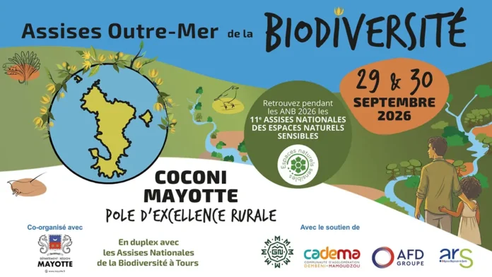 Mayotte accueille les Assises Outre-mer de la biodiversité les 29 et 30 septembre prochains