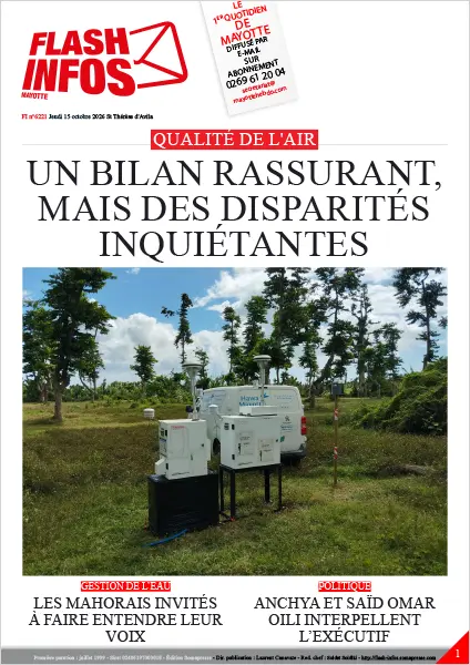 Flash infos Mayotte du Jeudi 15 octobre 2026