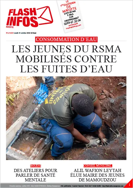 Flash infos Mayotte du Lundi 19 octobre 2026