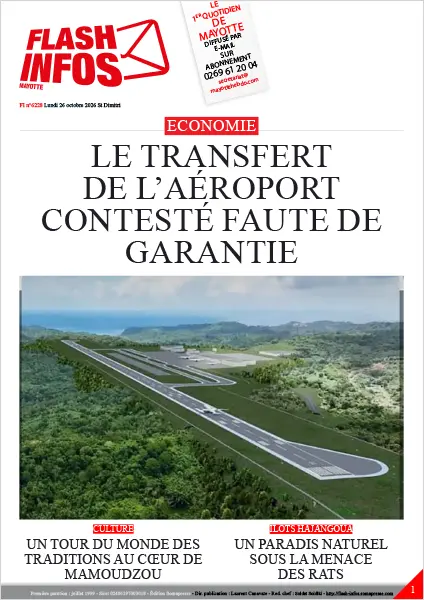 Flash infos Mayotte du Lundi 26 octobre 2026