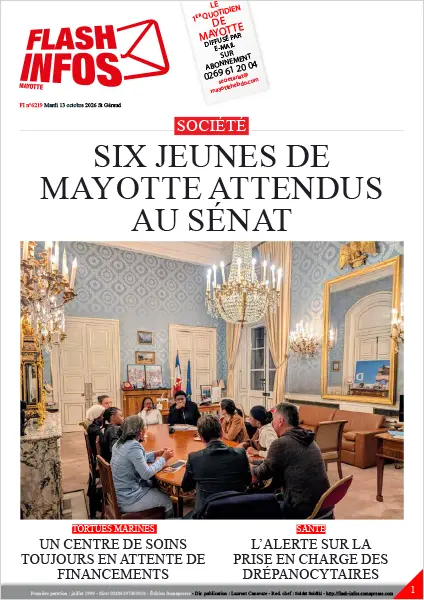 Flash infos Mayotte du Mardi 13 octobre 2026