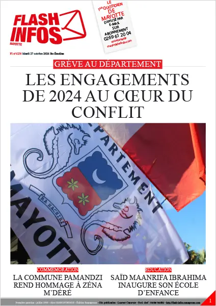 Flash infos Mayotte du Mardi 27 octobre 2026