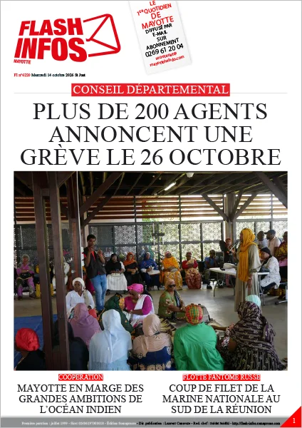 Flash infos Mayotte du Mercredi 14 octobre 2026