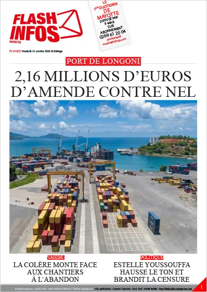 Flash infos Mayotte du Vendredi 16 octobre 2026