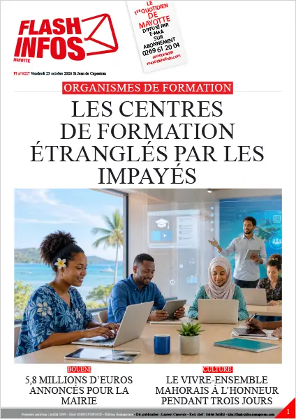 Flash infos Mayotte du Vendredi 23 octobre 2026