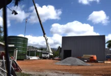 Le chantier de la STEP entraîne une nouvelle destruction partielle du camp d’exilés de Tsoundzou 2 Le chantier de la STEP entraîne une nouvelle destruction partielle du camp d’exilés de Tsoundzou 2