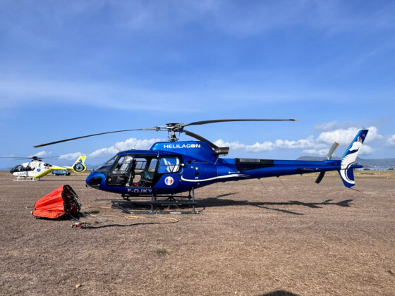 Le SDIS renforce ses moyens face aux feux de v&eacute;g&eacute;tation avec un h&eacute;licopt&egrave;re bombardier d&rsquo;eau