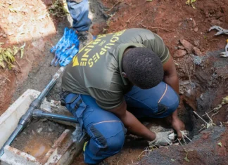Les jeunes du RSMA mobilisés pour réparer les fuites d’eau après compteur Les jeunes du RSMA mobilisés pour réparer les fuites d’eau après compteur