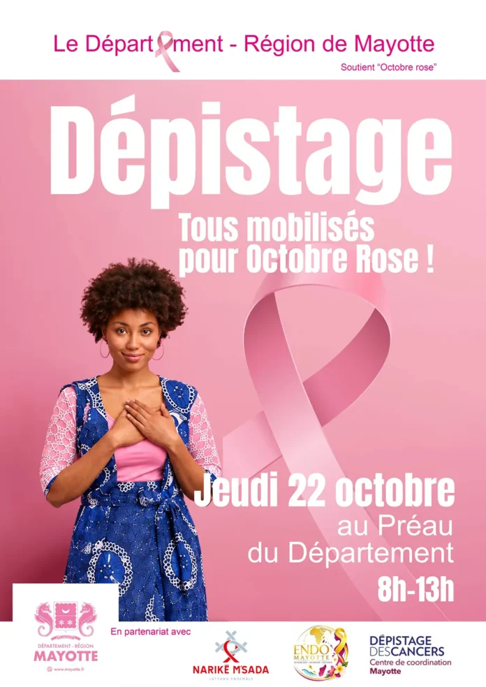 Octobre Rose : une matinée de sensibilisation et de dépistage au Département-Région