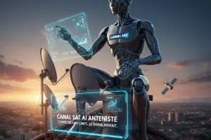 Technicien canal sat, parabole