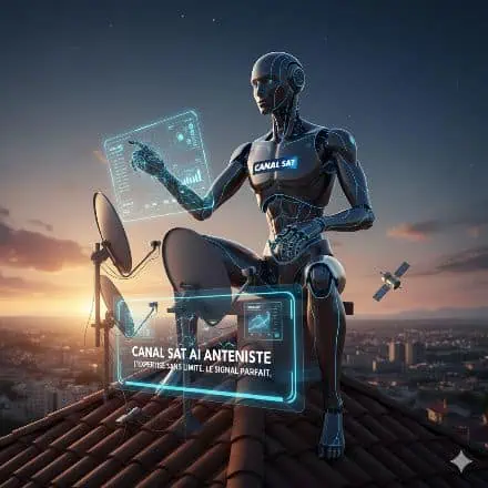 Technicien canal sat, parabole