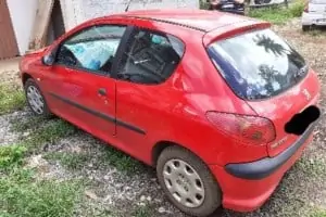 Vente 206 rouge