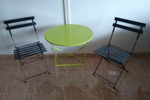 TABLE+CHAISES DE JARDIN