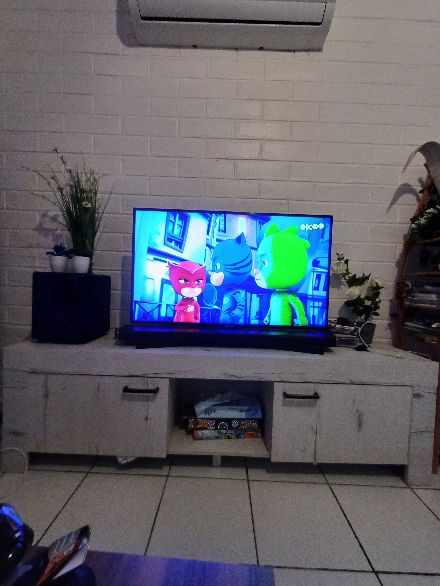 Vend meuble télé blanc, en bois
