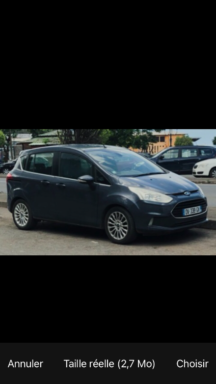 Vente Ford Bmax (année : 2015)