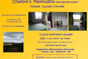 chambre dans grande maison à Mamoudzou