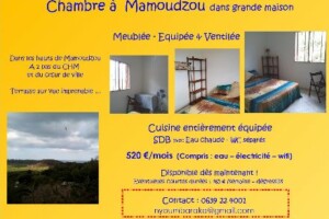 chambre dans grande maison à Mamoudzou