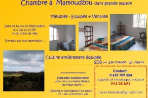 chambre dans grande maison à Mamoudzou