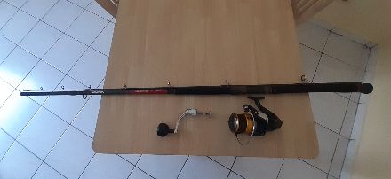 Vends Canne + moulinet pêche en mer