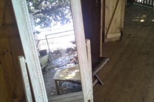 Vends très beau miroir balinais