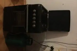 Gaziniere et bouteille gaz presque pleine