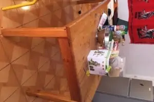 Grande table et électroménager