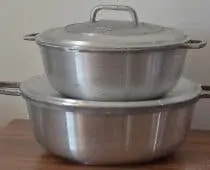 Marmites en Alu fonte