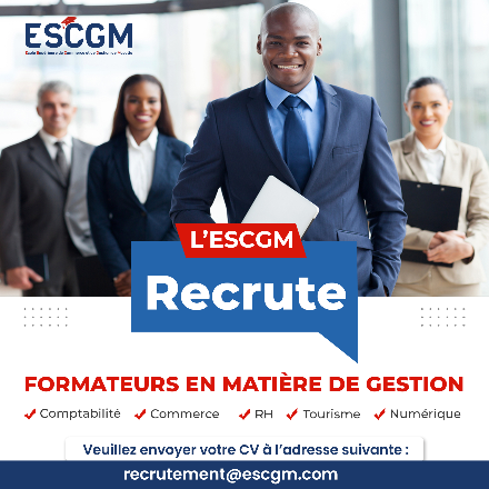 Formateurs en matière de gestion